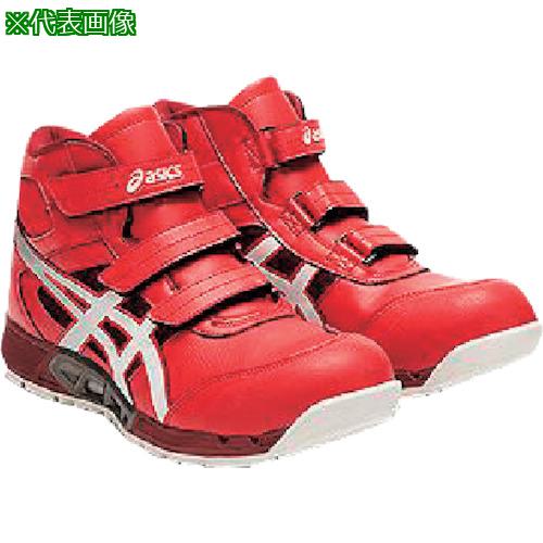 ■ASICS ウィンジョブCP308 AC クラシックレッド×ホワイト 30.0cm〔品番:1271A055.60030.0〕【3592142:0】[店頭受取不可]