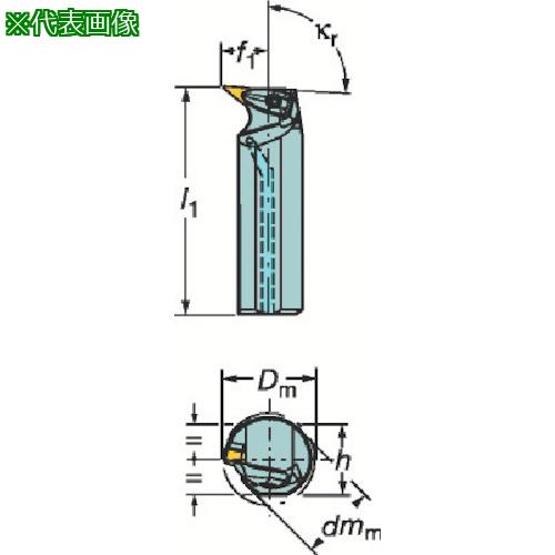 ■SANDVIK コロターンRC ネガチップ用ボーリングバイト(410)〔品番:A40TDVUNR16〕【3593070:0】[店頭受取不可]｜ホームセンターバロー　店