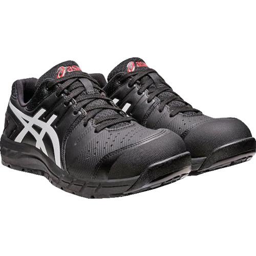 ■ASICS ウィンジョブ CP113 ブラック×ホワイト 22.0cm〔品番:1273A055.00122.0〕【3604658:0】[店頭受取不可]