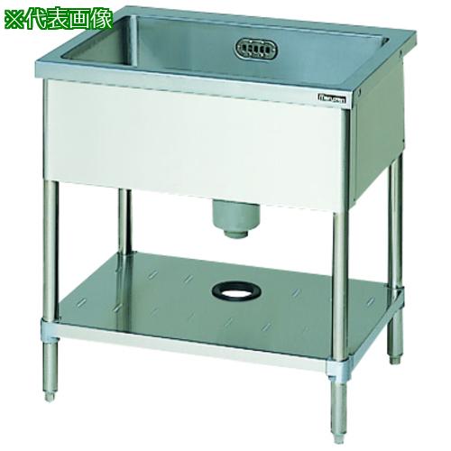 ■Maruzen 一槽シンク バックなし JFEA適合品〔品番:BS1127N〕【3611880:0】[送料別途見積り][法人・事業所限定][直送][店頭受取不可]｜ホームセンターバロー　店