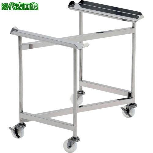 ■テックサス ステンレスZ型キャリー(SUS75φナイロン車2J2JS) 640×450×600〔品番:PZ30D600H〕【3612173:0】[送料別途見積り][法人・事業所限定][直送][店頭受取不可]
