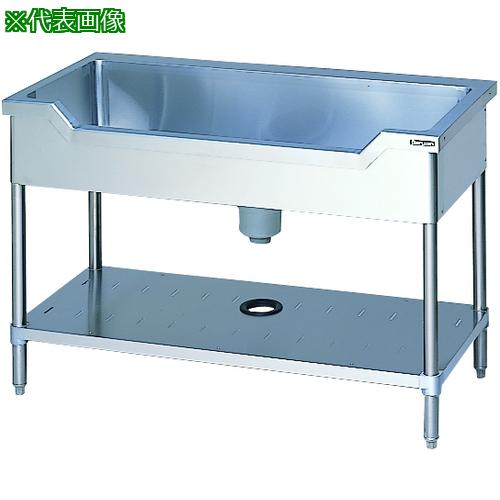 ■Maruzen 舟型シンク SUS304 バックなし〔品番:BSF1X126NH〕【3612485:0】[送料別途見積り][法人・事業所限定][直送][店頭受取不可]｜ホームセンターバロー　店