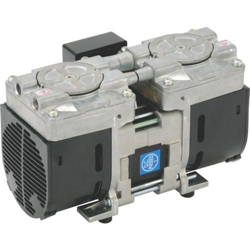 ■アルバック 単相100V ダイアフラム型ドライ真空ポンプ 排気速度6/7〔品番:DAP6D〕【3613593:0】[店頭受取不可]