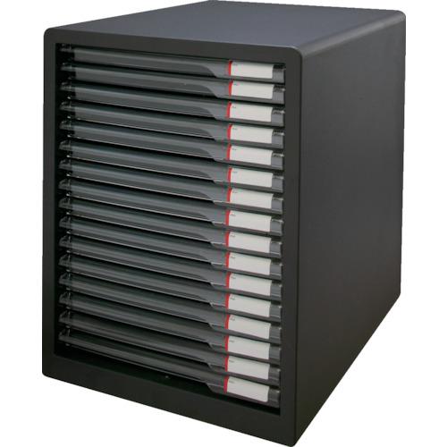 ■IRIS 245949 レターケース 16段 L-16SSR ダークグレー〔品番:L16SSRDGY〕【3617050:0】[店頭受取不可]