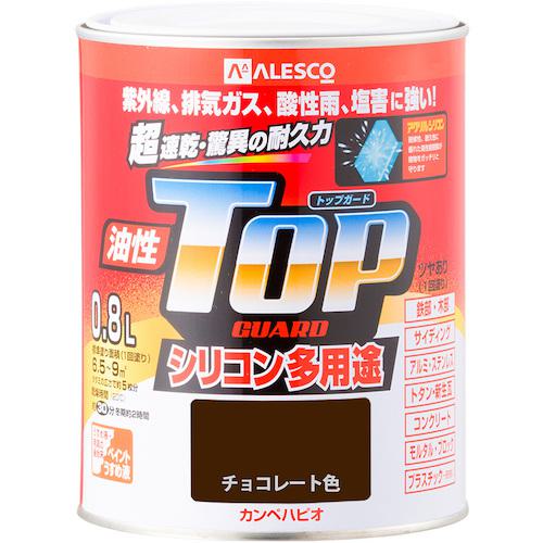 ■KANSAI 油性トップガード チョコレート色 0.8L《6缶入》〔品番:00017640241008〕【3626204×6:0】[送料別途見積り][法人・事業所限定][掲外取寄][店頭受取不可]