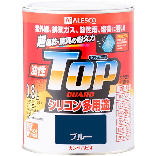 ■KANSAI 油性トップガード ブルー 0.8L《6缶入》〔品番:00017640251008〕【3626207×6:0】[送料別途見積り][法人・事業所限定][掲外取寄][店頭受取不可]