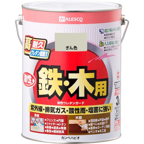 ■KANSAI 油性ウレタンガード ぎん色 3L《4缶入》〔品番:00037640461030〕【3629416×4:0】[送料別途見積り][掲外取寄][店頭受取不可]