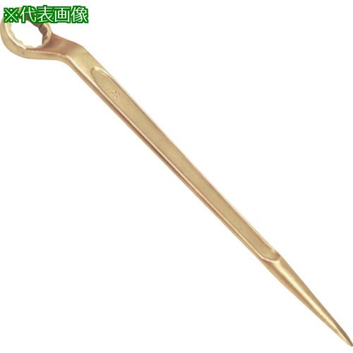 ■TAURUS 防爆シノ付片口メガネレンチ 二面幅寸法(mm):35〔品番:15435A〕【3630795:0】[店頭受取不可]