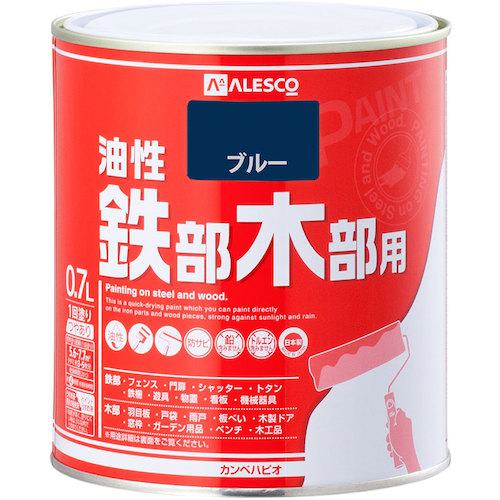 ■KANSAI 油性鉄部・木部用 ブルー 0.7L《6缶入》〔品番:00047640251007〕【3635687×6:0】[送料別途見積り][掲外取寄][店頭受取不可]