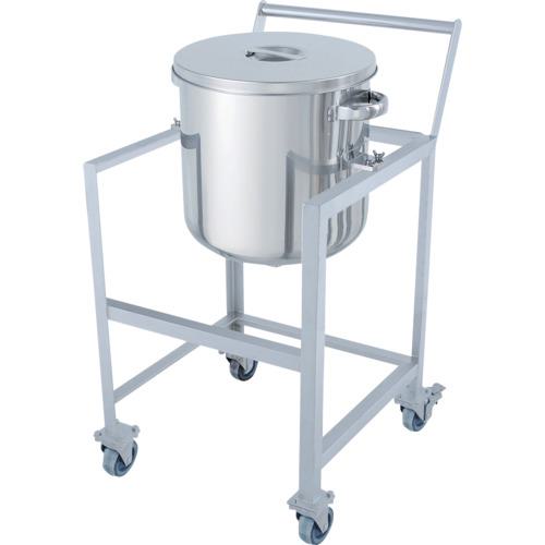 ■MONOVATE 鏡板型汎用容器 150L 架台付(取っ手・蓋置付)〔品番:DTSTASCC565〕【3639571:0】[送料別途見積り][法人・事業所限定][直送][店頭受取不可]｜ホームセンターバロー　店 257,202円