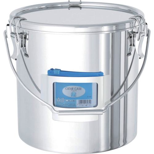 ■MONOVATE 吊り下げ式カードホルダー付密閉容器(クリップ式) 25L〔品番:CTBCZ33〕【3642673:0】[法人・事業所限定][外直送元][店頭受取不可]