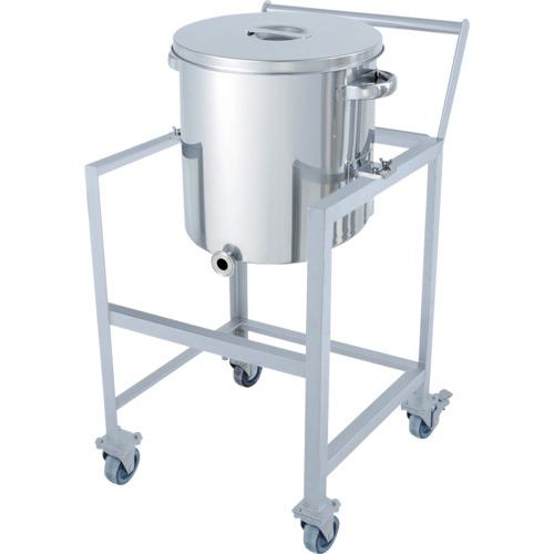 ■MONOVATE 片テーパー型汎用容器 200L 架台付(取っ手・蓋置付)〔品番:KTTSTASCC565H〕【3642695:0】[法人・事業所限定][外直送元][店頭受取不可]｜ホームセンターバロー　店