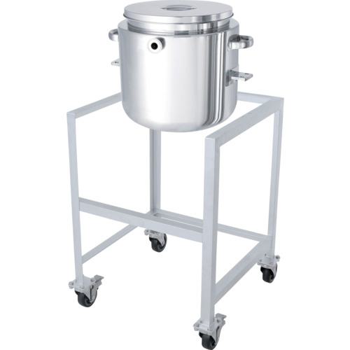 ■MONOVATE 鏡板型ジャケット汎用容器 架台付 45L〔品番:DTSTJASC39〕【3642697:0】[送料別途見積り][法人・事業所限定][直送][店頭受取不可]｜ホームセンターバロー　店