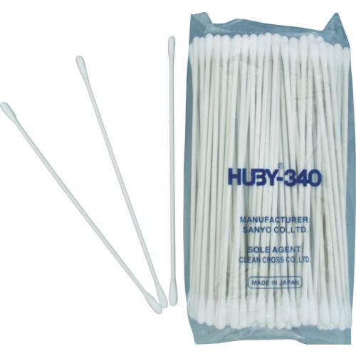 ■HUBY 6インチ 工業用綿棒(先端砲弾型)CA-007MB (2000本入)〔品番:CA007MB〕【3651941:0】[店頭受取不可]