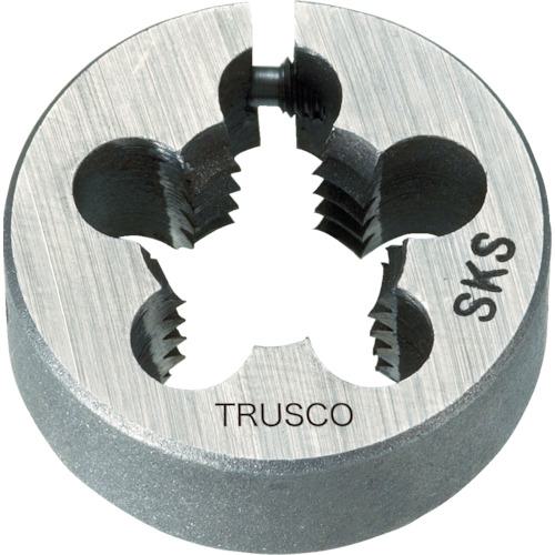 ■TRUSCO 丸ダイス 38径 M14×2.0 (SKS)〔品番:T38D14X2.0〕【3656322:0】[店頭受取不可]