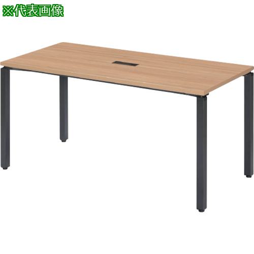 ■トヨスチール NTSミーティングテーブルアジャスタータイプ〔品番:NTS1575TMB〕【3658901:0】[送料別途見積り][法人・事業所限定][外直送][店頭受取不可]｜ホームセンターバロー　店