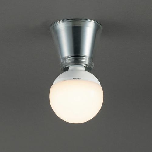 ■山田 シーリングライト 700lm 電球色 アルミ色〔品番:LD2996L〕【3661014:0】[送料別途見積り][法人・事業所限定][外直送][店頭受取不可]