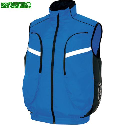 ■アイトス 物流作業対応型空調服ベスト(空調服TM) ロイヤルブルー 6L〔品番:AZ501950066L〕【3688794:0】[送料別途見積り][掲外取寄][店頭受取不可]