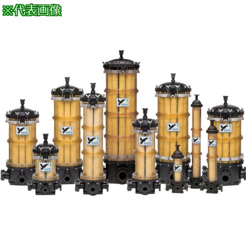■日本フイルター 耐熱・耐薬品性 樹脂製フィルターハウジング 「EGH-2-A-T」 (中が見える透明) 500mm1本用〔品番:EGH2AT〕【3695740:0】[送料別途見積り][法人・事業所限定][外直送][店頭受取不可] 28,886円