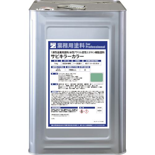 ■BANーZI 防錆塗料 サビキラーカラー 16kg エメラルド 45-60H〔品番:BSKCK16G1〕【3700145:0】[法人・事業所限定][外直送元][店頭受取不可]
