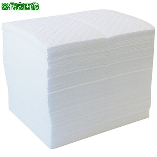 ■AS 油専用吸収材PC-50Mミシン目入り百枚〔品番:3754503〕【3702118:0】[送料別途見積り][掲外取寄][店頭受取不可]