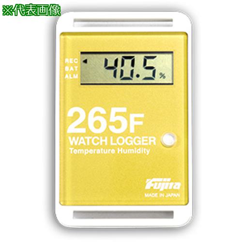 ■AS 個別温湿度管理ロガー KT-265F/Y〔品番:3529808〕【3705275:0】[送料別途見積り][掲外取寄][店頭受取不可]