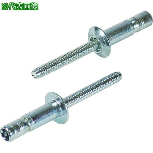 ■エビ 高強度ブラインドリベット Sボルト(丸頭) Φ4.8/板厚11.0mm (500本入)〔品番:SNS48110〕【3726118:0】[店頭受取不可]｜ホームセンターバロー　店