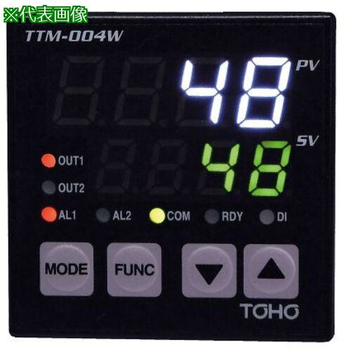 ■AS 温度調節計 TTM-004W-I-A 〔品番:394403〕【3736582:0】[送料別途見積り][掲外取寄][店頭受取不可]
