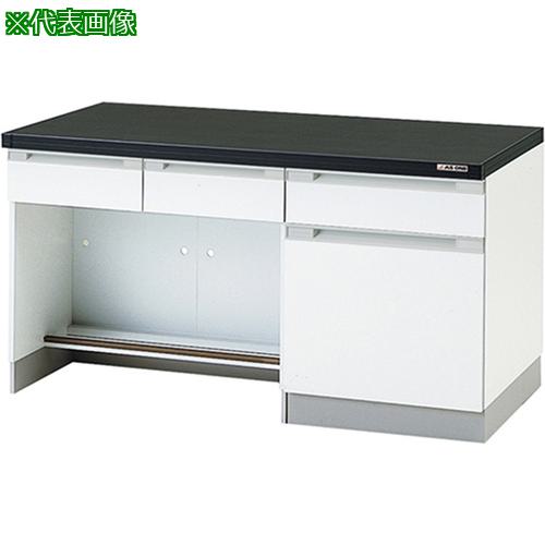 ■AS サイド実験台 SVA-1575 本体シロ〔品番:3571722〕【3738643:0】[送料別途見積り][法人・事業所限定][外直送][店頭受取不可]