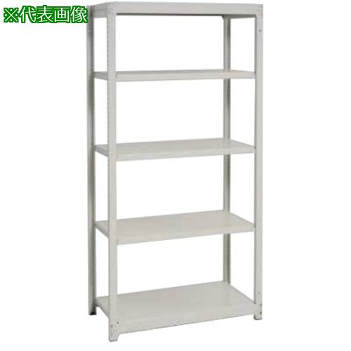 ■AS 軽量ボルトレスラック MK6460-5K〔品番:3131302〕【3741199:0】[送料別途見積り][法人・事業所限定][外直送][店頭受取不可]