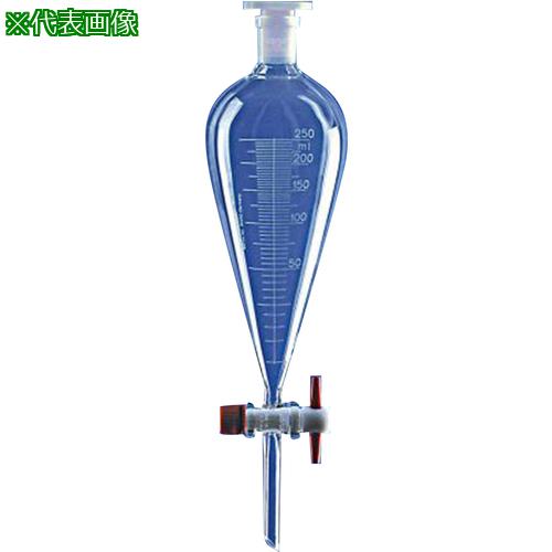 ■AS 4.0161.49 目盛付分液ロート 〔品番:4206503〕【3741918:0】[送料別途見積り][掲外取寄][店頭受取不可]