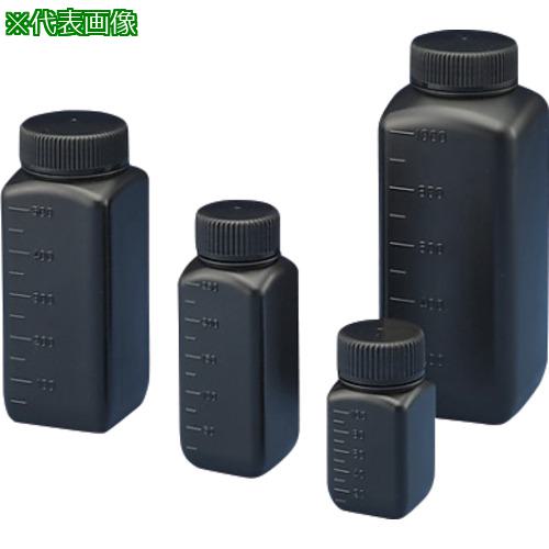 ■AS Jボトル角型広口遮光100ml 滅菌済〔品番:15730155〕【3742355:0】[送料別途見積り][法人・事業所限定][掲外取寄][店頭受取不可]