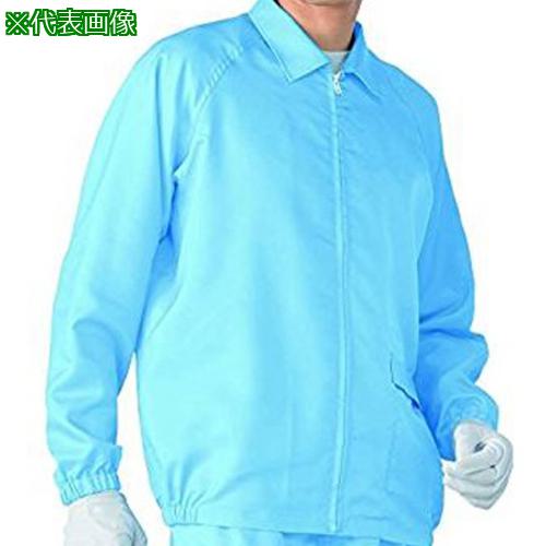 ■AS 青 5L 無塵衣 AS203C〔品番:2830317〕【3744690:0】[送料別途見積り][法人・事業所限定][掲外取寄][店頭受取不可]