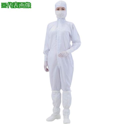 ■AS 白 5L 無塵衣 AS197C〔品番:1786407〕【3747892:0】[送料別途見積り][法人・事業所限定][掲外取寄][店頭受取不可]