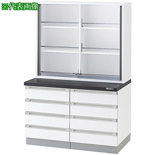 ■AS 薬品器具戸棚 YEB-1275 本体シロ〔品番:3577012〕【3748611:0】[送料別途見積り][法人・事業所限定][外直送][店頭受取不可]