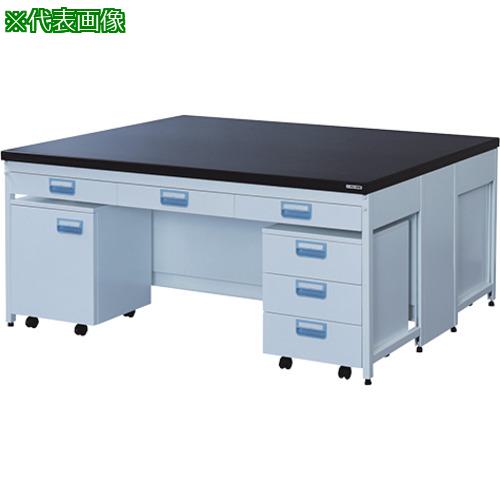 ■AS 中央実験台EAB-3015K〔品番:3413304〕【3750970:0】[送料別途見積り][法人・事業所限定][外直送][店頭受取不可]｜ホームセンターバロー　店
