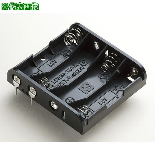 ■AS SN34PC-Pピン付電池ホルダ 50個〔品番:62834191〕【3751936:0】[送料別途見積り][法人・事業所限定][掲外取寄][店頭受取不可]