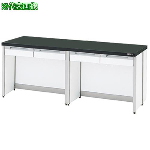 ■AS サイド実験台 HTO-2490 本体シロ〔品番:3431716〕【3752574:0】[送料別途見積り][法人・事業所限定][外直送][店頭受取不可]