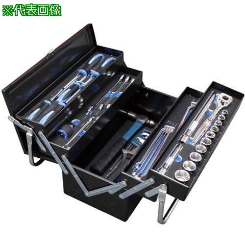 ■AS 54007 メカニックツールセット両開き〔品番:379702〕【3753520:0】[送料別途見積り][掲外取寄][店頭受取不可]