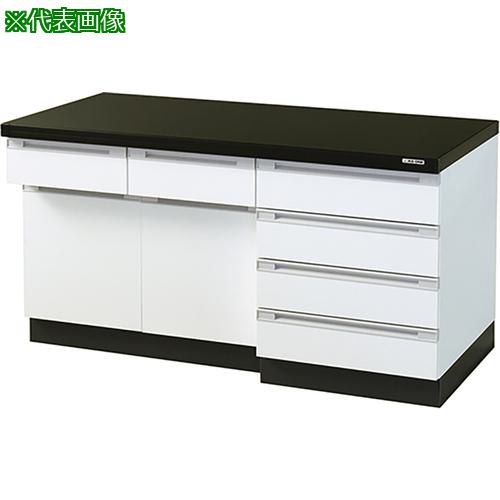 ■AS サイド実験台 SNA-1575SG〔品番:3804103〕【3753839:0】[送料別途見積り][法人・事業所限定][外直送][店頭受取不可]
