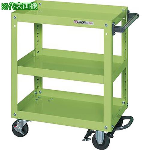 ■AS ブレーキ付ワゴン EMR-150BR〔品番:458501〕【3762315:0】[送料別途見積り][法人・事業所限定][掲外取寄][店頭受取不可]