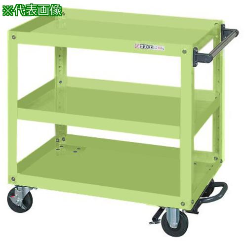 ■AS ブレーキ付ワゴン EKR-207BR〔品番:458401〕【3762564:0】[送料別途見積り][法人・事業所限定][掲外取寄][店頭受取不可]