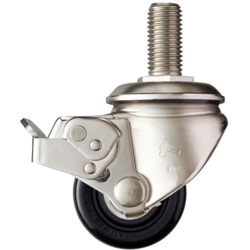 ■ハンマー オールステンレス 低床式重荷重用 HAシリーズ ねじ込み 自在SP付 M20 ナイロンB車 65mm〔品番:545SHANRB65〕【3765430:0】[送料別途見積り][掲外取寄][店頭受取不可]