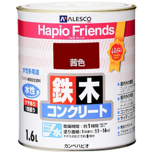 ■KANSAI ハピオフレンズ 茜色 1.6L《6缶入》〔品番:00077650301016〕【3767092×6:0】[送料別途見積り][法人・事業所限定][掲外取寄][店頭受取不可]
