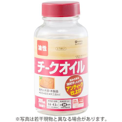 ■KANSAI チークオイルA とうめい 300ML《12個入》〔品番:00337644992300〕【3767140×12:0】[送料別途見積り][法人・事業所限定][掲外取寄][店頭受取不可]