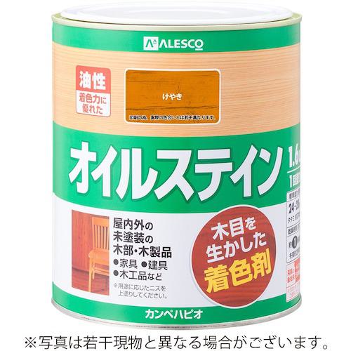 ■KANSAI オイルステインA けやき 1.6L《6缶入》〔品番:00347643481016〕【3768666&times;6:0】[送料別途見積り][掲外取寄][店頭受取不可]｜ホームセンターバロー　店 22,323円