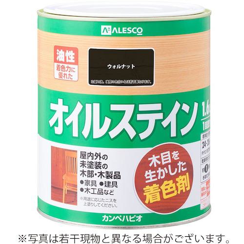 ■KANSAI オイルステインA ウォルナット 1.6L《6缶入》〔品番:00347643571016〕【3768682×6:0】[送料別途見積り][掲外取寄][店頭受取不可]