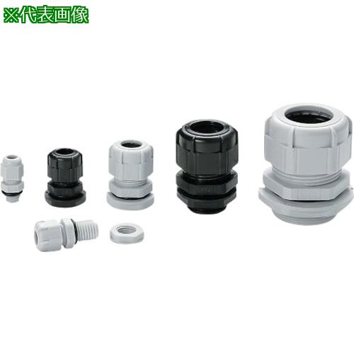 ■AS ケーブルグランド RM20L-12S-P〔品番:399525〕【3777109:0】[送料別途見積り][掲外取寄][店頭受取不可]