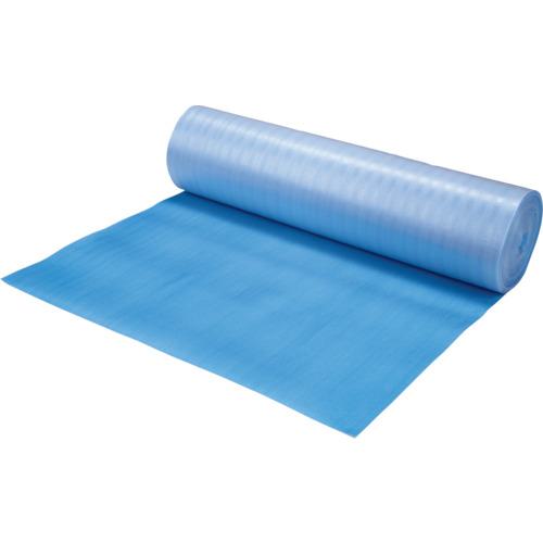 ■FUKUVI ブルー養生シート 巾1m*長さ25m巻*厚み2mm クッション性あり《5巻入》〔品番:BS25〕【3779712×5:0】[法人・事業所限定][外直送元][店頭受取不可]