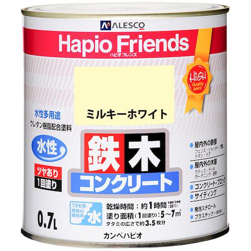 ■KANSAI ハピオフレンズ ミルキーホワイト 0.7L《6缶入》〔品番:00077650511007〕【3782810×6:0】[送料別途見積り][法人・事業所限定][掲外取寄][店頭受取不可]